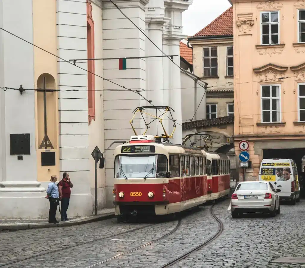 Sporvogn i Prag